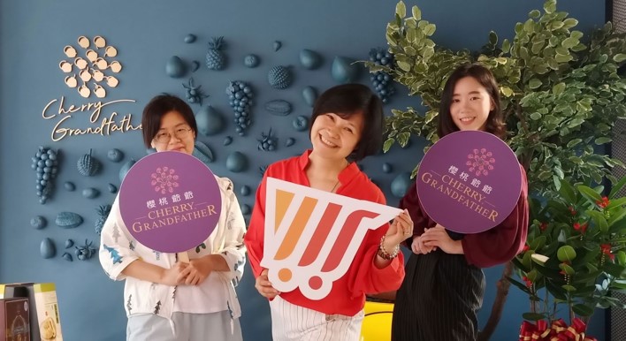 與Nancy的合照